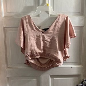 Pink blouse